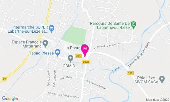 Localisation Dr Didier Sacareau