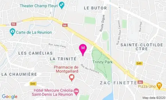 Localisation Dr Yann Pertet
