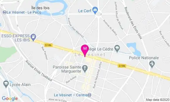 Localisation Dr Virginie Andreux
