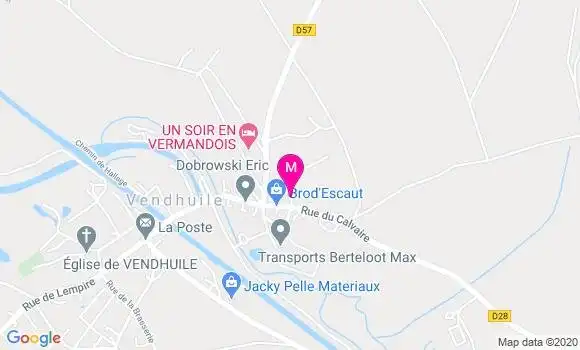 Localisation Dr Eric Vandeville