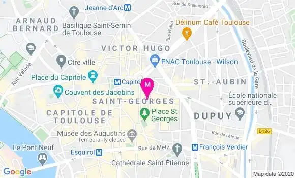 Localisation Dr Odile Prat