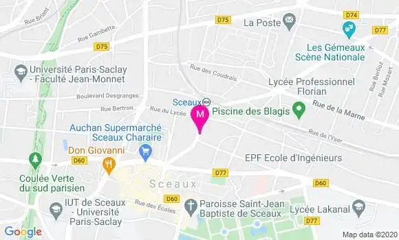 Localisation Dr Emmanuelle Boe