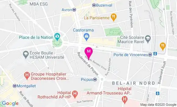 Localisation Dr Pierre Setbon
