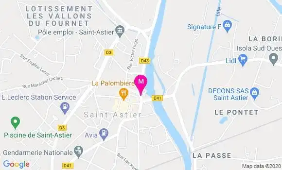 Localisation Dr Jean Thierry Daleme