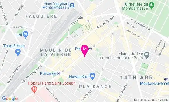 Localisation Dr Mirabelle Detoeuf