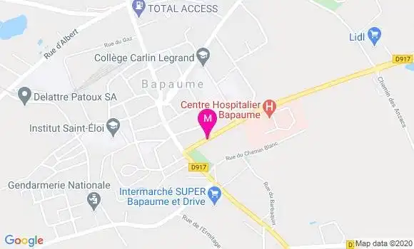 Localisation Dr Pascale Patel Baksh
