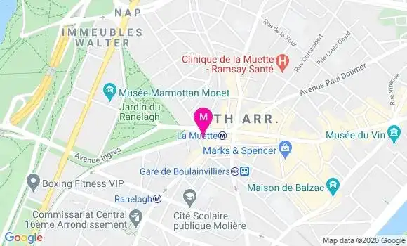 Localisation Dr Pascale Sabban Serfati
