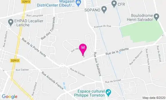 Localisation Dr Philippe Cherfils
