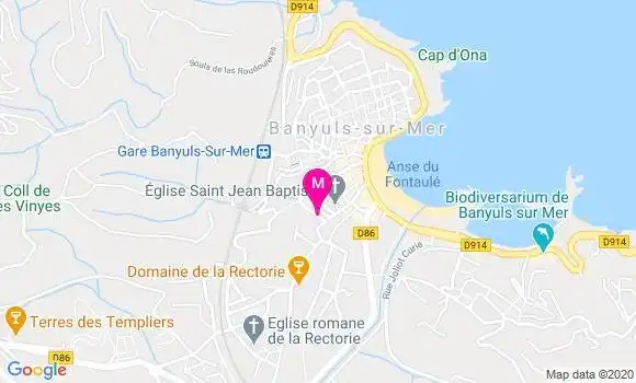 Localisation Dr Pierre Frances
