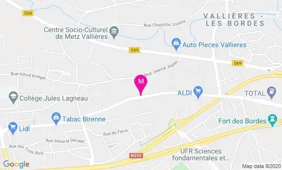 Localisation Dr Pascale Grosse