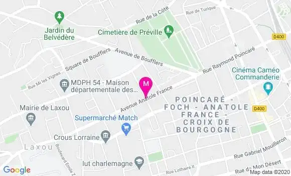 Localisation Dr Anne Sophie Delagoutte