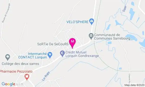 Localisation Dr Nancy Samama