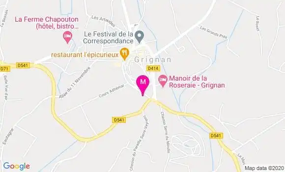 Localisation Dr Germain Poignant