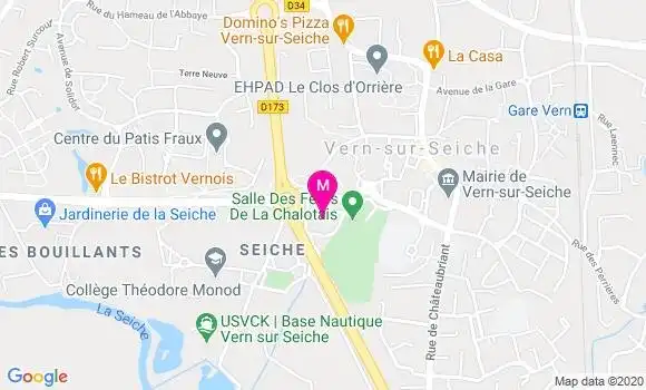 Localisation Dr Frédéric Beuneux