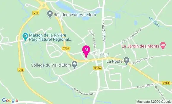 Localisation Dr Luc Paugam