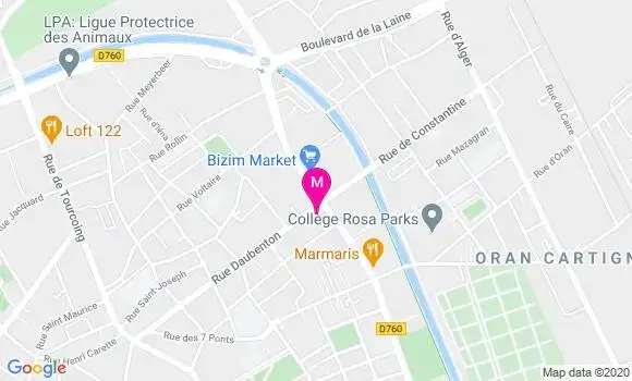 Localisation Dr Jean Laleuw