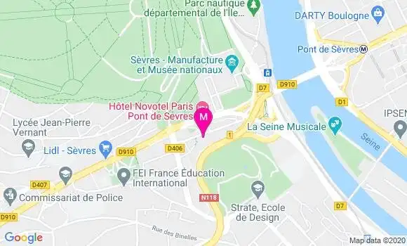 Localisation Dr Jean Claude Provost