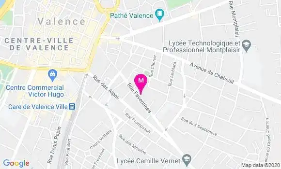 Localisation Dr Bernard Ingignoli