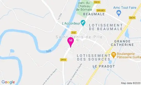 Localisation Dr Pierre Cottin