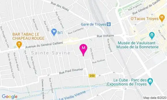 Localisation Dr Christian Bruy