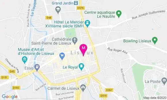 Localisation Dr Corinne Marie