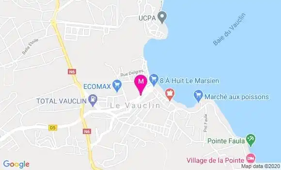 Localisation Dr Bernard Pichard