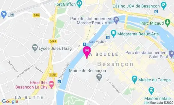 Localisation Dr Martine Gevrey
