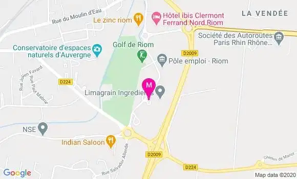 Localisation Dr Romain Rayssiguier