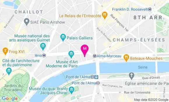 Localisation Dr Brigitte Salama