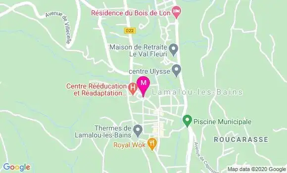 Localisation Dr Raphaël Bouyne
