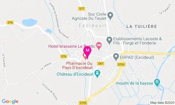 Localisation Dr Alain De Burosse
