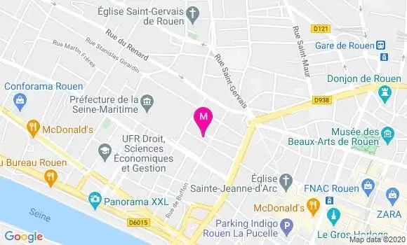 Localisation Dr Marie Martine Villain