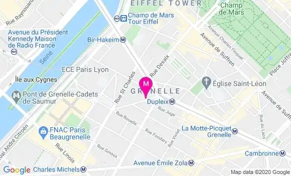 Localisation Dr Nathalie Castreau