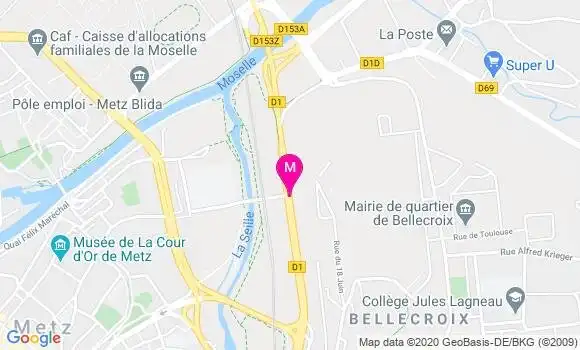 Localisation Dr Christian Dequidt