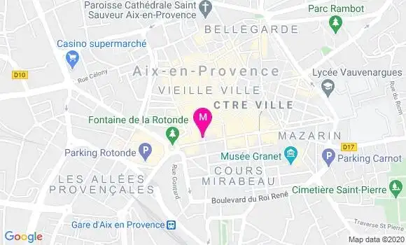 Localisation Dr Agnès Livolsi Ganivet