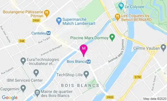 Localisation Dr Delphine Deroubaix Allard
