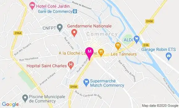 Localisation Dr Vincent Lamouille