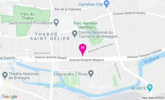 Localisation Dr Cécile Roue Guérin