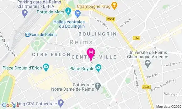 Localisation Dr Eric Dehaut