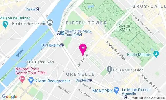 Localisation Dr Anne Robert Pariset