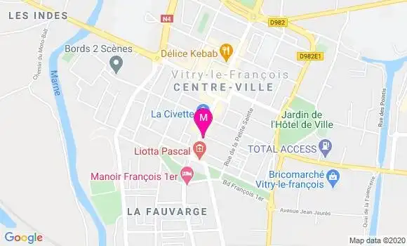 Localisation Dr Philippe Kieffer
