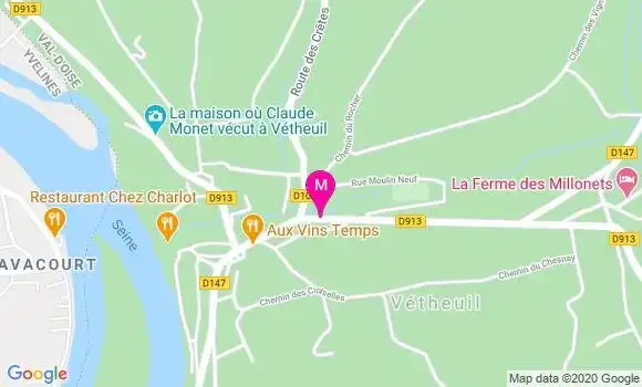 Localisation Dr Thierry Bautier