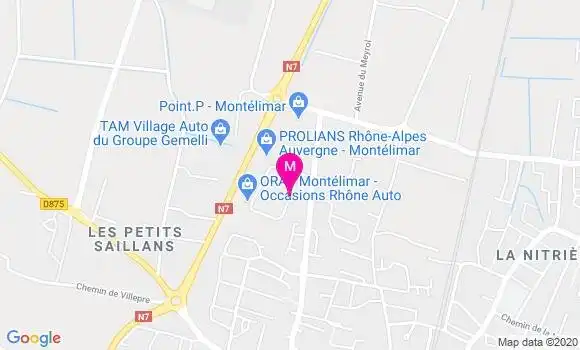 Localisation Dr Denis Chalaye
