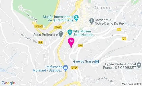 Localisation Dr Olivier Creusot