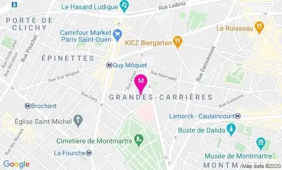 Localisation Dr Patrick Plantier