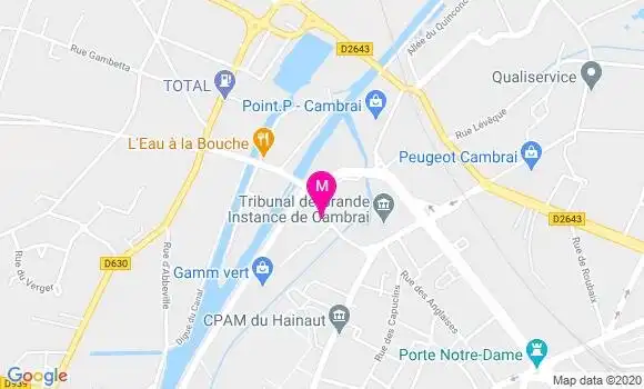 Localisation Dr Michel Delimal