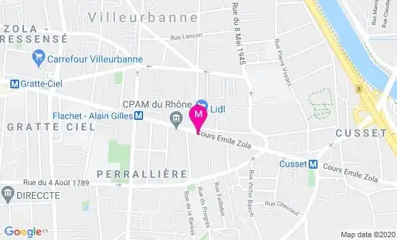 Localisation Dr Paul Viscogliosi