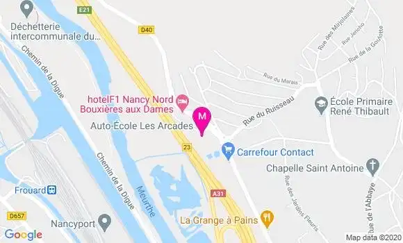 Localisation Dr Eric Roussin
