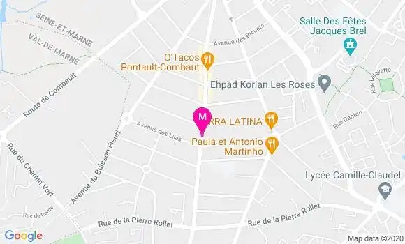 Localisation Dr Bruno Tanquerelle
