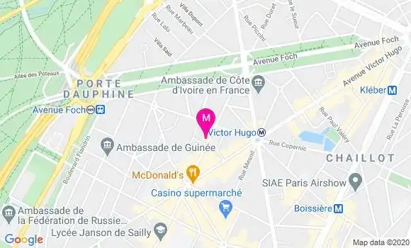 Localisation Dr Patrick Maillet